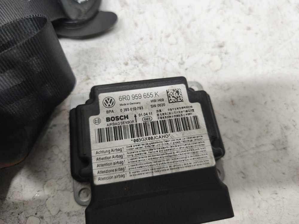 AIRBAG VW POLO 6R 5-PORTE 2009 - 2015 ( AIRBAG TABLEAU DE BORD + VOLANT + BOITIER + CEINTURES) - Vue 4